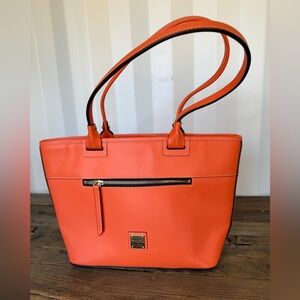 Dooney & Bourke Bright Orange Tote